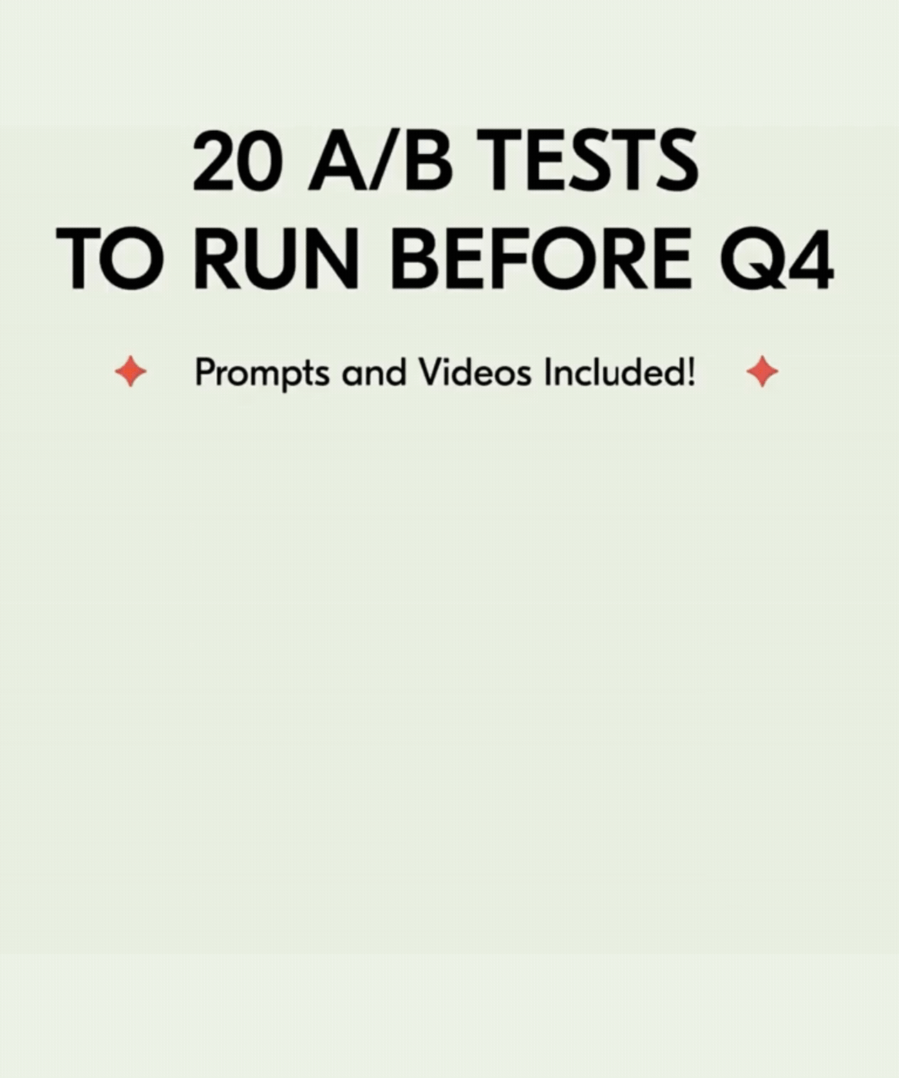 BFCM 2026 Playbook